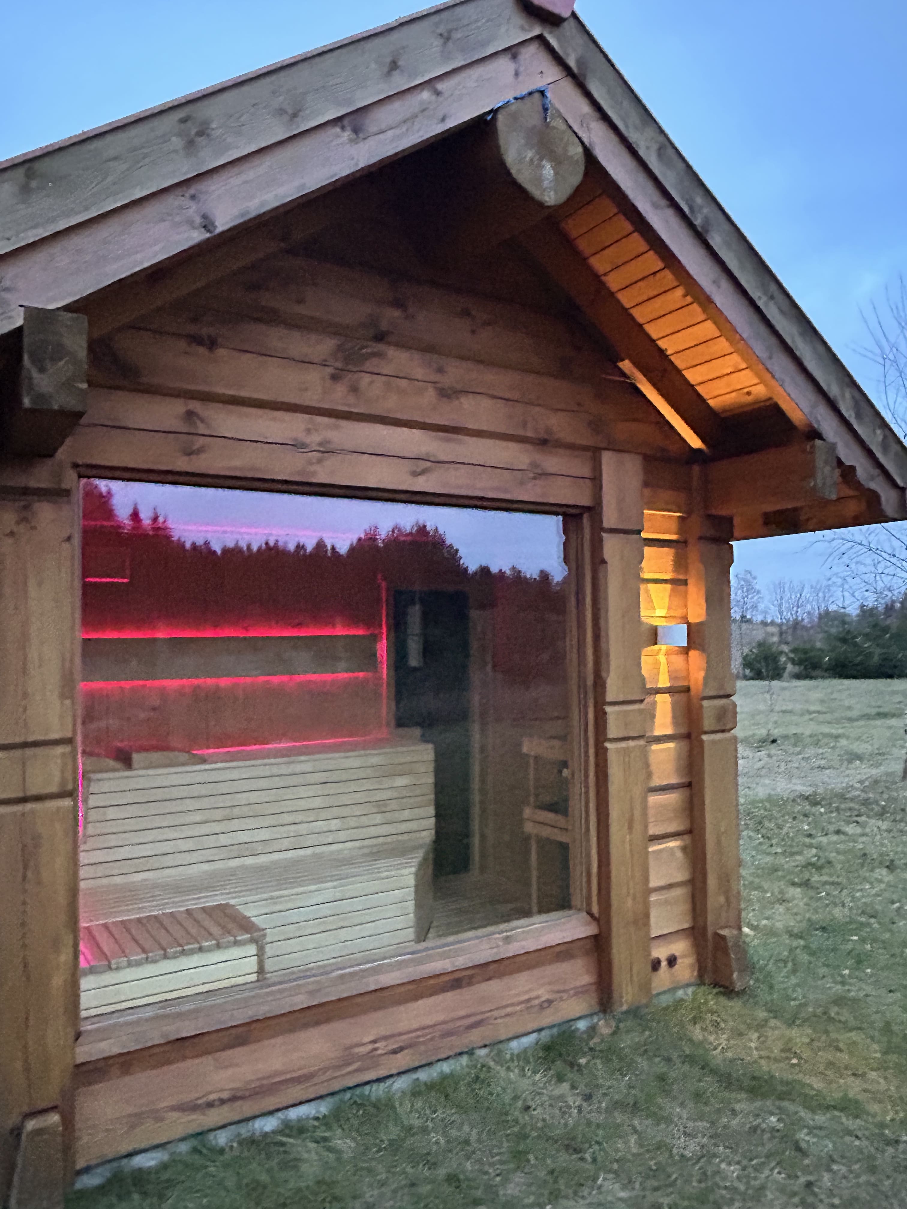 Sauna fińska - Udogodnienia